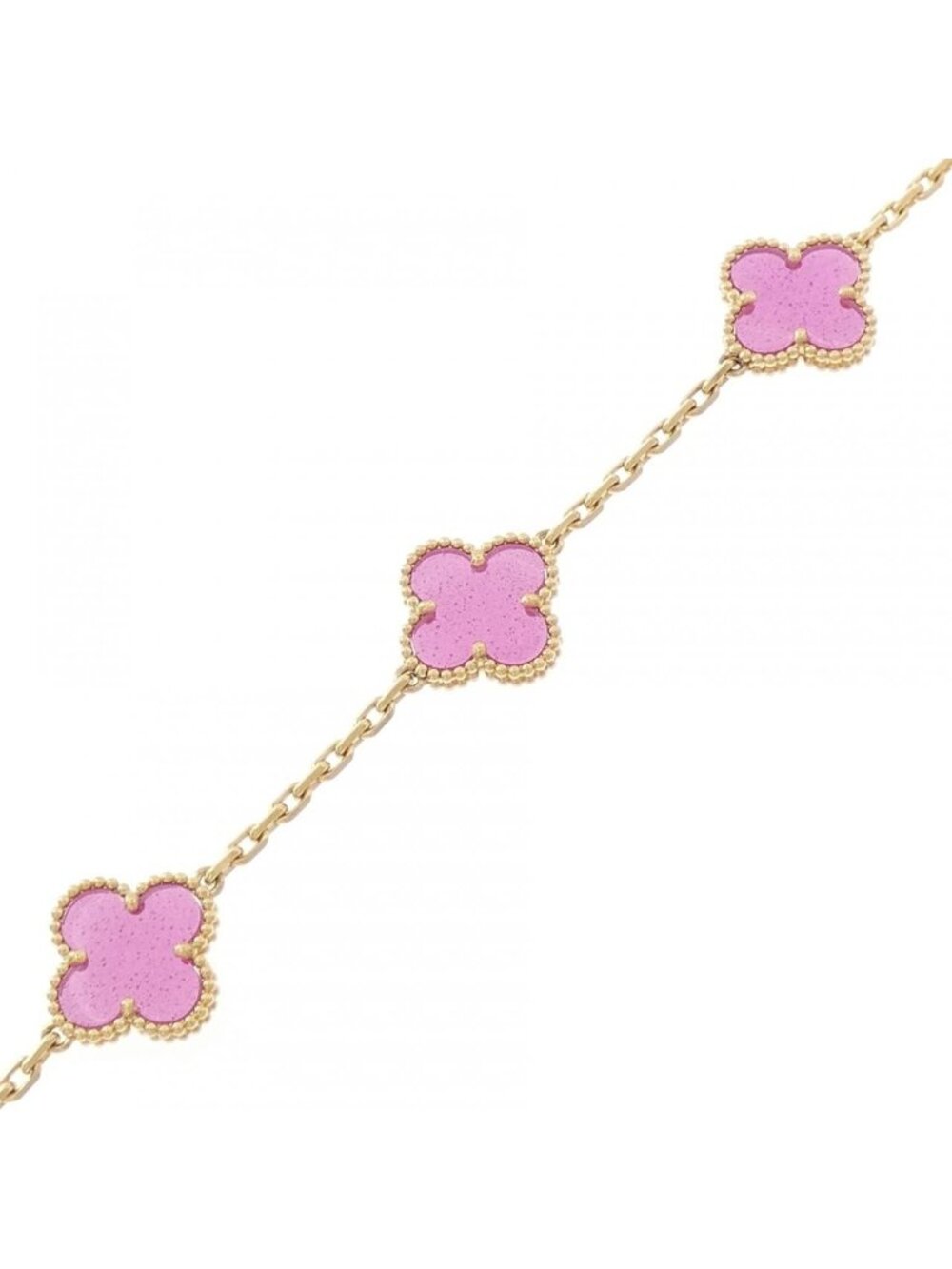 Van Cleef & Arpels Vintage Alhambra Bracelet 5 Motif